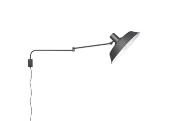 Trio Lighting Bolder væglampe E27 matsort - Matsort - Belysning - Lamper & indendørsbelysning - Sengelampe - Sengelampe væg