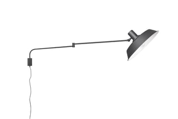 Trio Lighting Bolder væglampe E27 matsort - Matsort - Belysning - Lamper & indendørsbelysning - Sengelampe - Sengelampe væg