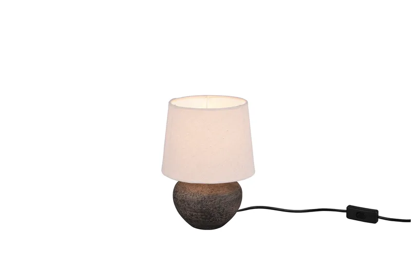Trio Lighting Lou bordlampe 18cm E14 brun, undefined