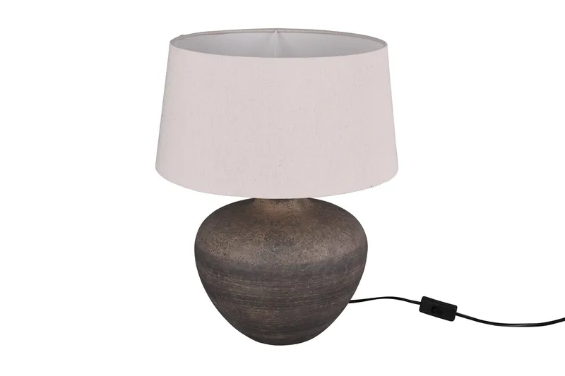 Trio Lighting Lou bordlampe 38cm E14 brun, undefined