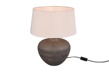 Trio Lighting Lou bordlampe 38cm E14 brun - Belysning - Lamper & indendørsbelysning - Bordlampe