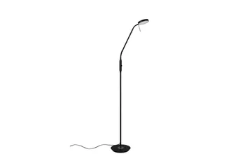 Trio Lighting Monza LED gulvlampe matsort - Belysning - Lamper & indendørsbelysning - Soveværelse lampe