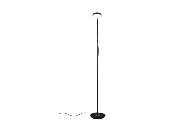Trio Lighting Monza LED gulvlampe matsort - Belysning - Lamper & indendørsbelysning - Soveværelse lampe