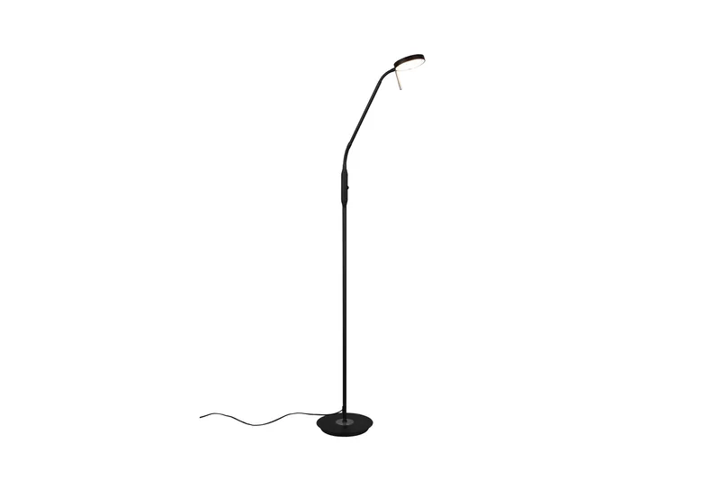 Trio Lighting Monza LED gulvlampe matsort - Belysning - Lamper & indendørsbelysning - Soveværelse lampe