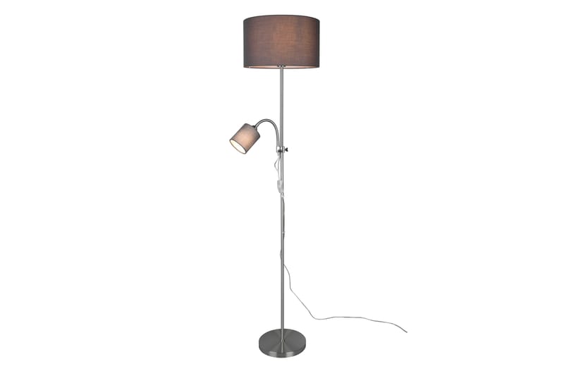 Trio Lighting Owen gulvlampe E27+E14 grå - Belysning - Lamper & indendørsbelysning - Soveværelse lampe