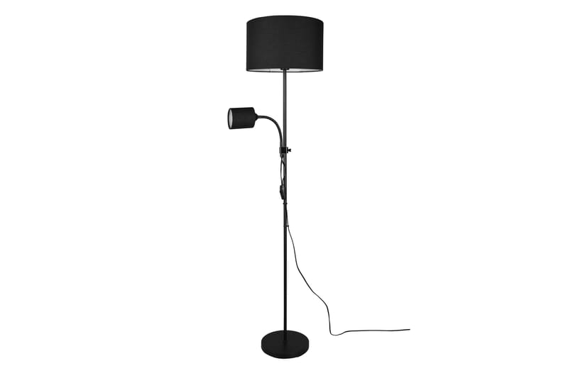Trio Lighting Owen gulvlampe E27+E14 sort - Belysning - Lamper & indendørsbelysning - Soveværelse lampe