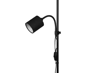 Trio Lighting Owen gulvlampe E27+E14 sort - Belysning - Lamper & indendørsbelysning - Gulvlampe & standerlampe - Toarmet gulvlampe