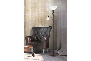Trio Lighting Rostica gulvlampe uplight E27 + E14 - Belysning - Lamper & indendørsbelysning - Gulvlampe & standerlampe - Toarmet gulvlampe