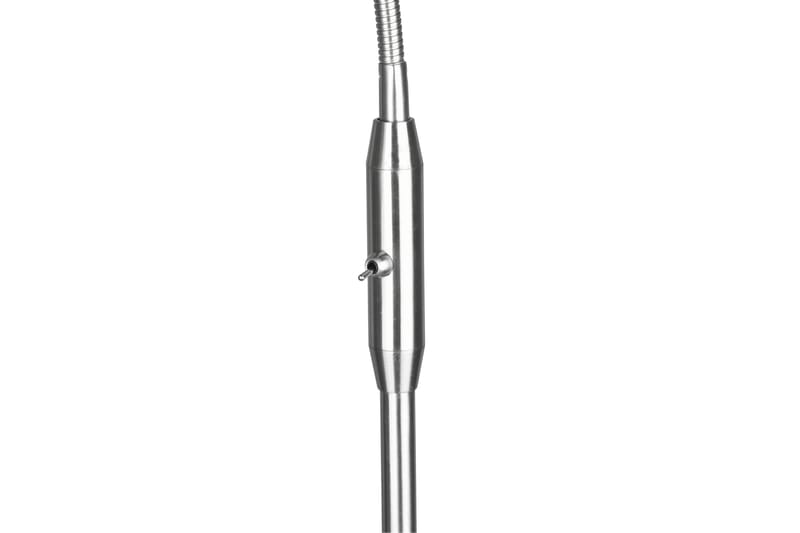 Trio Lighting Tommy gulvlampe 1L E14 børstet stål/hvid - Belysning - Lamper & indendørsbelysning - Soveværelse lampe