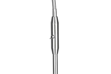 Trio Lighting Tommy gulvlampe 1L E14 børstet stål/hvid - Belysning - Lamper & indendørsbelysning - Soveværelse lampe