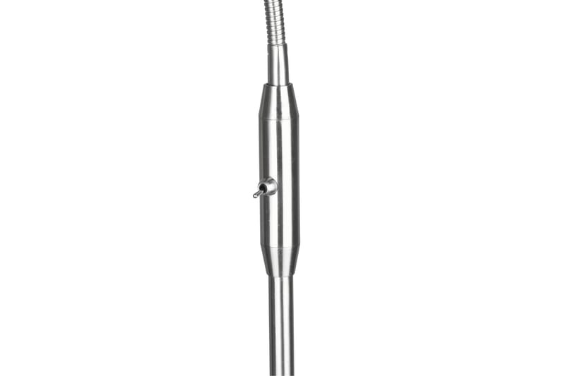 Trio Lighting Tommy gulvlampe 1L E14 børstet stål/hvid - Belysning - Lamper & indendørsbelysning - Soveværelse lampe