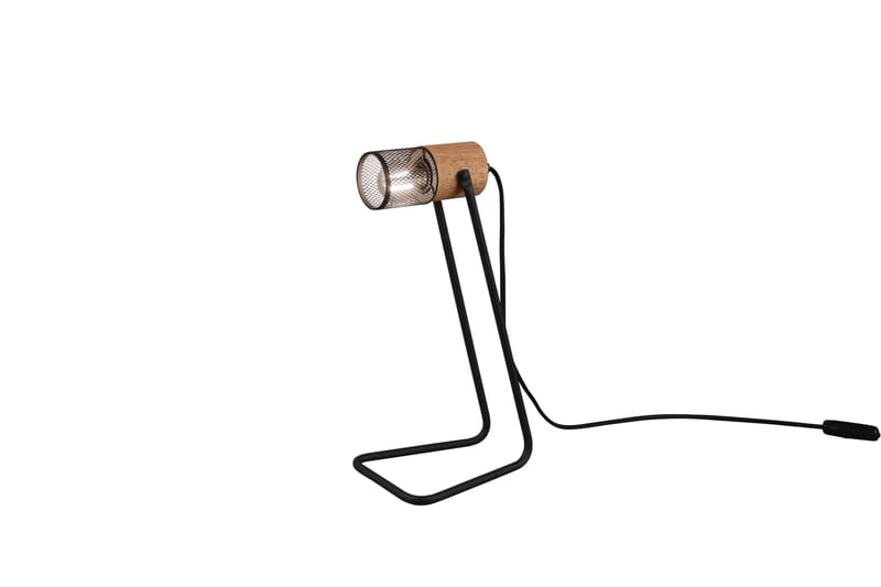 Trio Lighting Tosh bordlampe E27 matsort - Natur/Matsort - Belysning - Lamper & indendørsbelysning - Soveværelse lampe