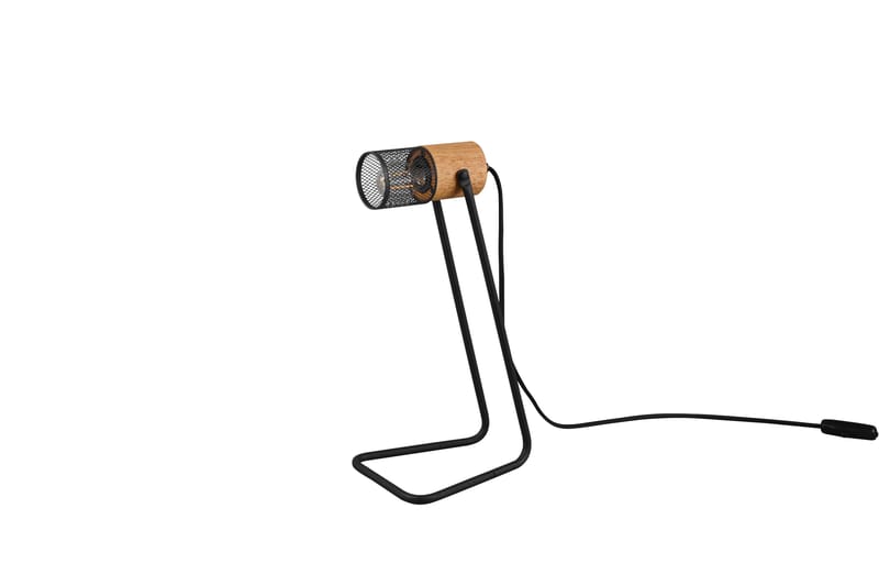 Trio Lighting Tosh bordlampe E27 matsort - Natur/Matsort - Belysning - Lamper & indendørsbelysning - Soveværelse lampe