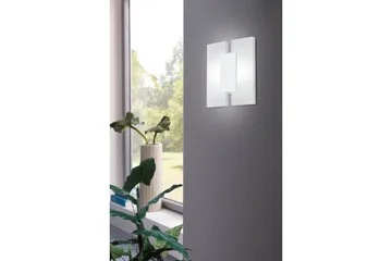 Væg-/Loftlampe Eglo Metrass 2 Hvid/Satin - Hvid - Belysning - Lamper & indendørsbelysning - Soveværelse lampe