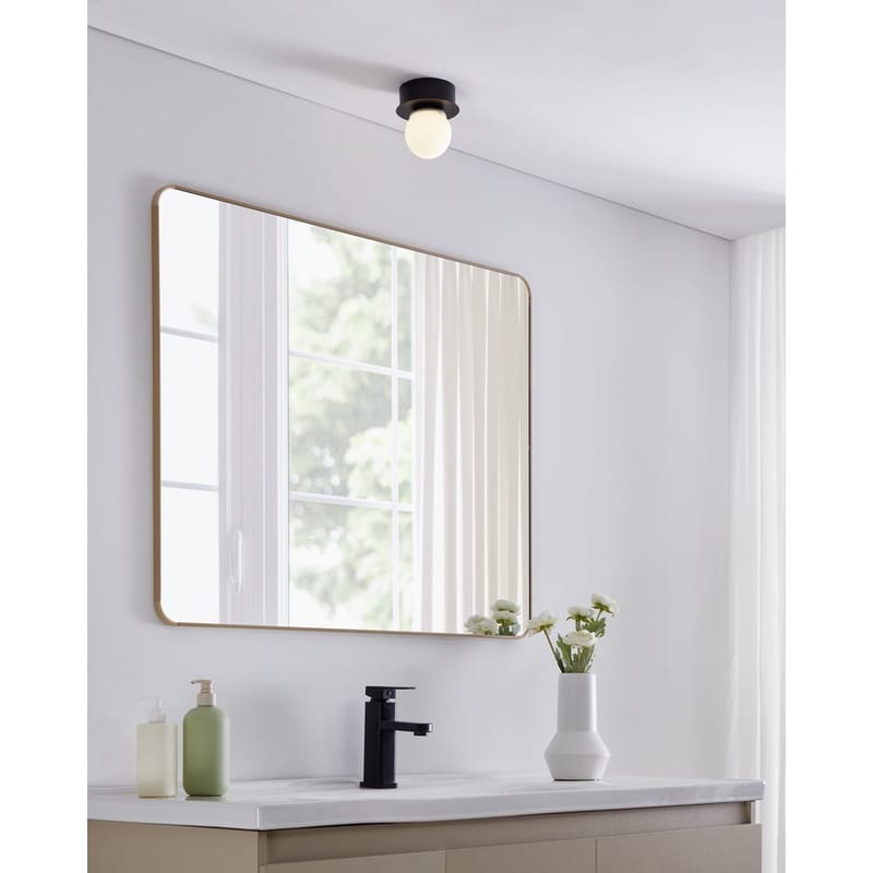 Væg-/Loftlampe Mosiano - Sort - Belysning - Lamper & indendørsbelysning - Møbelbelysning & integreret belysning