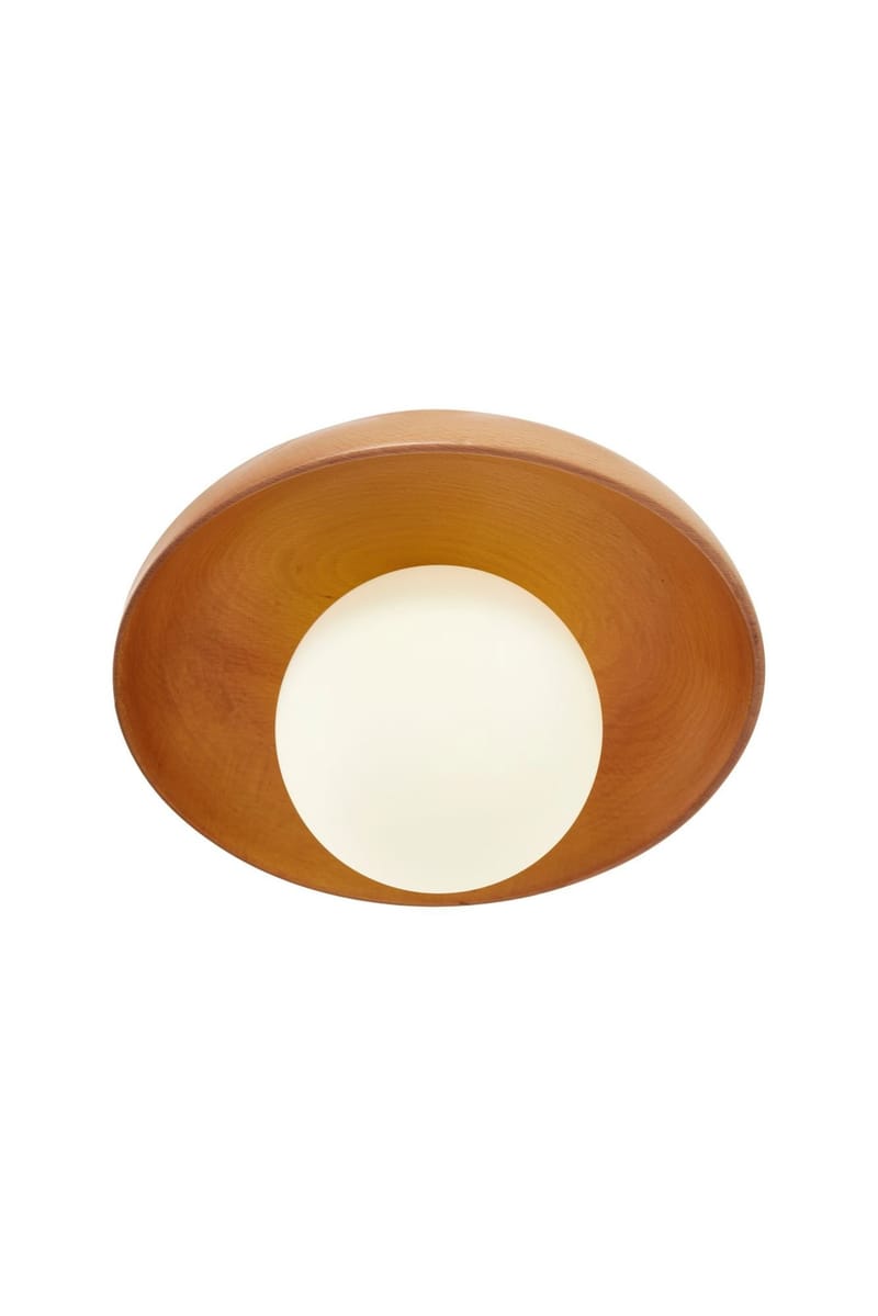 Beylin væglampe 24 cm rund - Eg Hvid - Belysning - Lamper & indendørsbelysning - Væglampe