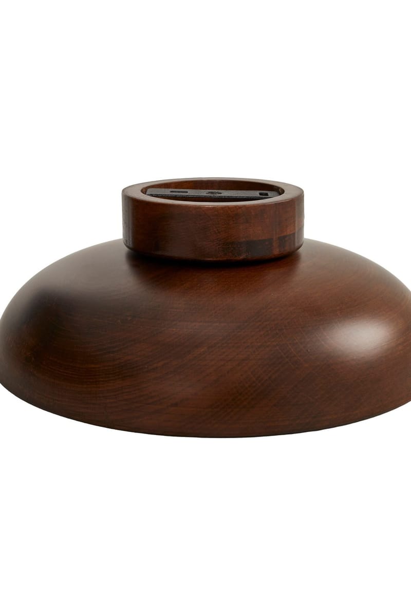 Beylin væglampe 24 cm rund - Valnød Hvid - Belysning - Lamper & indendørsbelysning - Væglampe