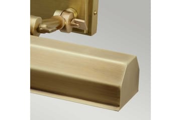 Billedlys Elstead Lighting Chawton 402x119x186 mm, Aldret messing - 402x119x186 mm, Aldret messing - Belysning - Lamper & indendørsbelysning - Væglampe