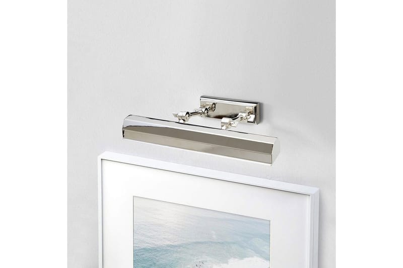 Billedlys Elstead Lighting Chawton 402x119x186 mm, Poleret Nikkel - 402x119x186 mm, Poleret Nikkel - Belysning - Lamper & indendørsbelysning - Væglampe