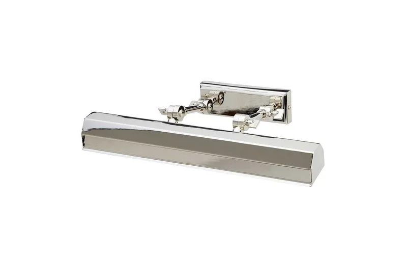 Billedlys Elstead Lighting Chawton 402x119x186 mm, Poleret Nikkel, 402x119x186 mm, Poleret Nikkel