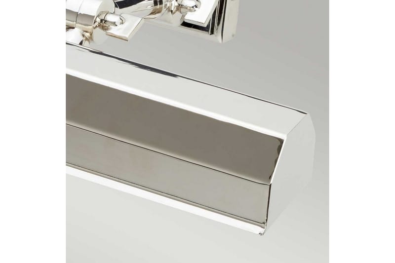 Billedlys Elstead Lighting Chawton 402x119x186 mm, Poleret Nikkel - 402x119x186 mm, Poleret Nikkel - Belysning - Lamper & indendørsbelysning - Væglampe