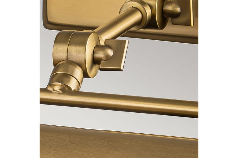 Billedlys Elstead Lighting Winchfield 445x127x318 mm, Aldret messing - 445x127x318 mm, Aldret messing - Belysning - Lamper & indendørsbelysning - Væglampe