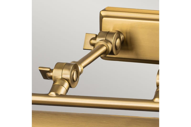 Billedlys Elstead Lighting Winchfield 703x127x318 mm, Aldret messing - 703x127x318 mm, Aldret messing - Belysning - Lamper & indendørsbelysning - Væglampe