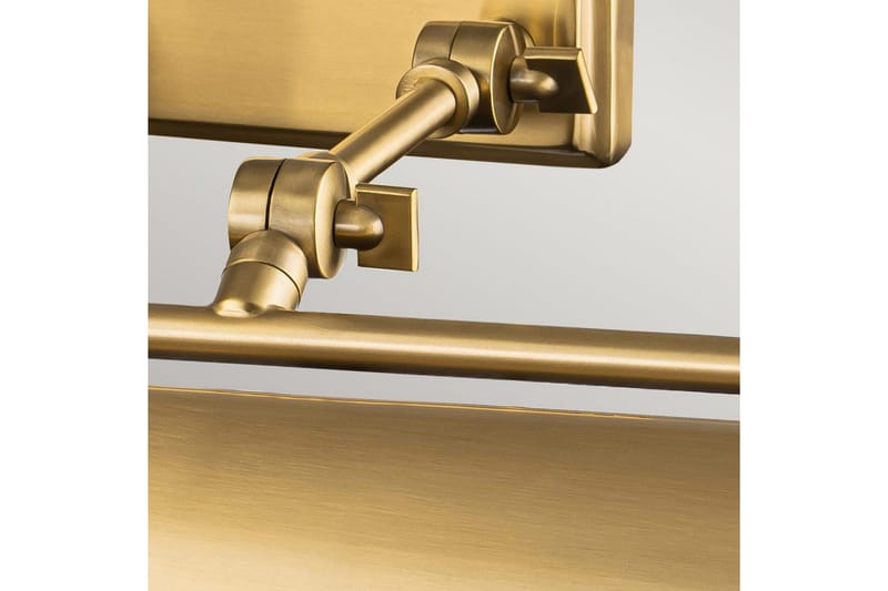 Billedlys Elstead Lighting Winchfield 703x127x318 mm, Aldret messing - 703x127x318 mm, Aldret messing - Belysning - Lamper & indendørsbelysning - Væglampe