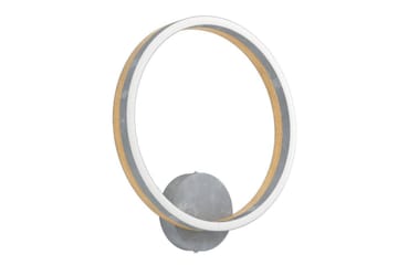 Væglampe Eglo Cadinaro Grå/Træ Rund - Belysning - Lamper & indendørsbelysning - Soveværelse lampe