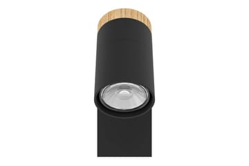 Væglampe Eglo Cartagena Sort/Træ - Belysning - Lamper & indendørsbelysning - Soveværelse lampe
