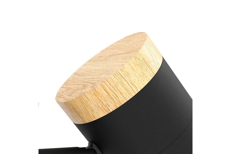 Væglampe Eglo Cartagena Sort/Træ - Belysning - Lamper & indendørsbelysning - Soveværelse lampe