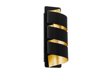 Væglampe Eglo Elizondo - Sort/Guld - Belysning - Lamper & indendørsbelysning - Soveværelse lampe