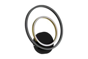 Væglampe Eglo Lanacera Sort/Guld - Belysning - Lamper & indendørsbelysning - Soveværelse lampe