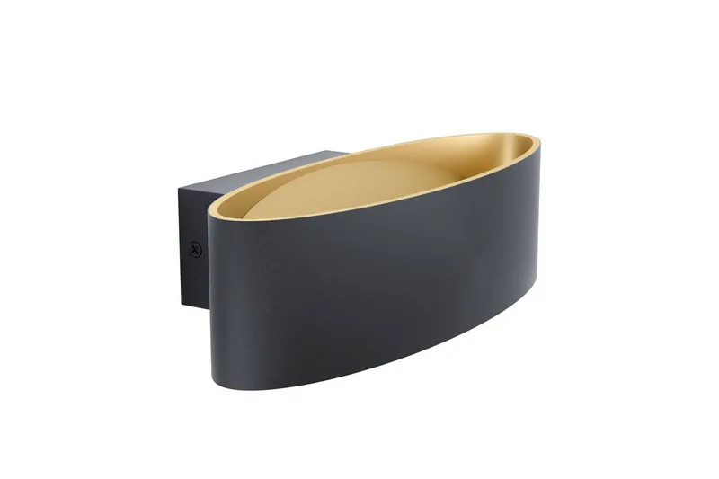 Væglampe Eglo Maccacari Sort/Guld, Sort/Guld