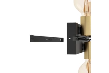 Væglampe Eglo Macchione - Sort/Messing - Belysning - Lamper & indendørsbelysning - Soveværelse lampe