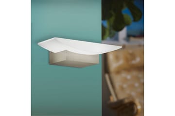 Væglampe Eglo Metrass Nickel-Matt Satineret - Hvid - Belysning - Lamper & indendørsbelysning - Soveværelse lampe