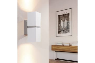 Væglampe Eglo Passa Krom, Hvid - Hvid - Belysning - Lamper & indendørsbelysning - Soveværelse lampe