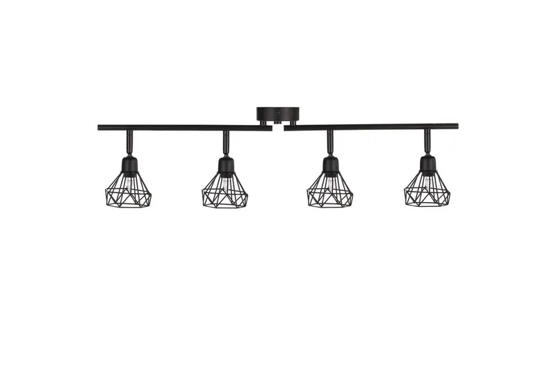 Ermana Væglampe G9, Sort