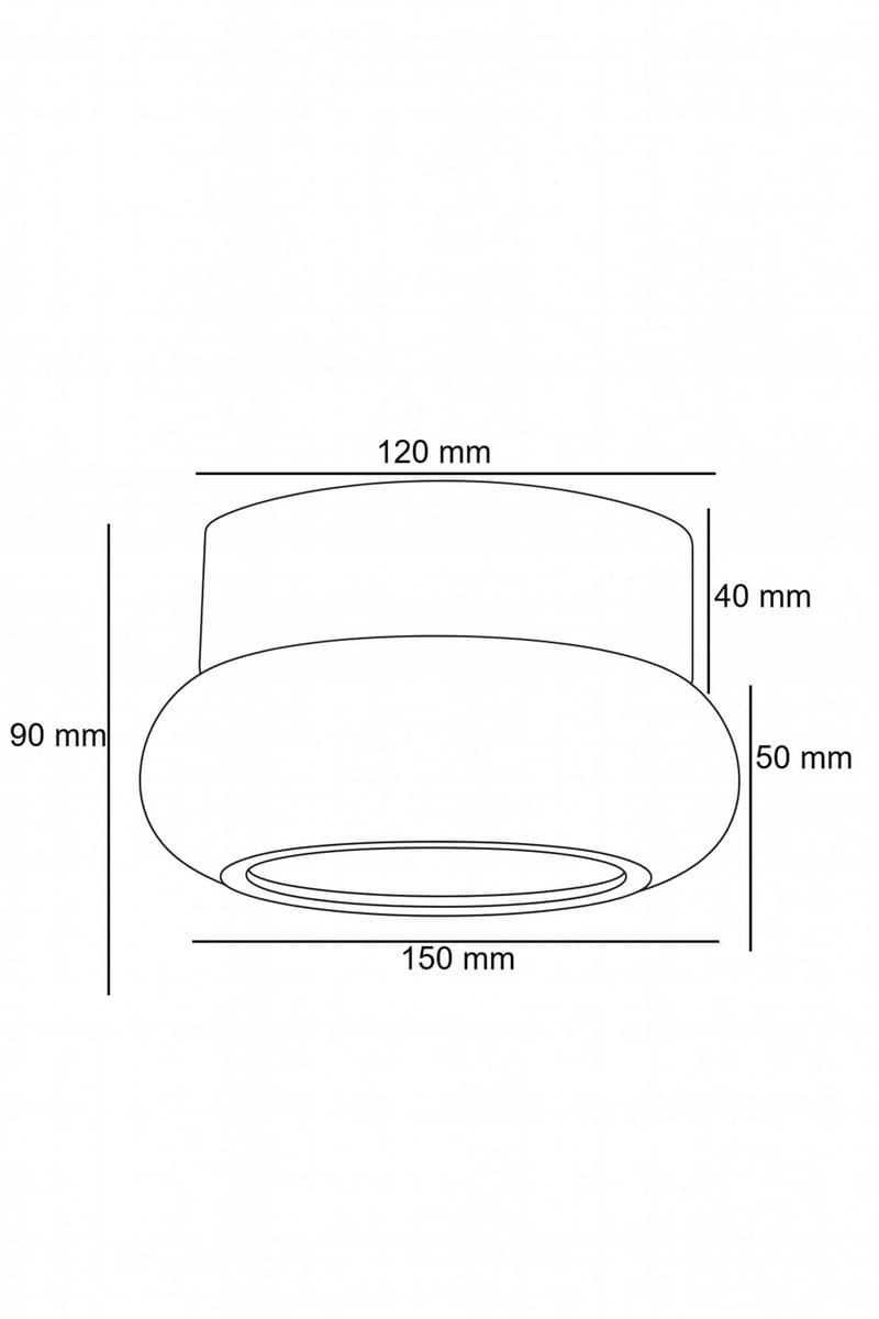 Eryvin væglampe 15 cm rund - Eg Beige - Belysning - Lamper & indendørsbelysning - Væglampe