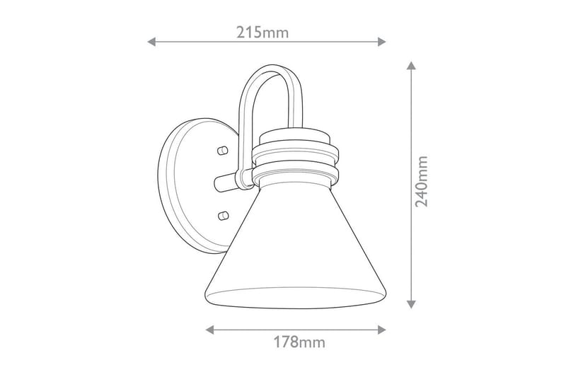 Farum Kichler Væglampe - Belysning - Lamper & indendørsbelysning - Væglampe