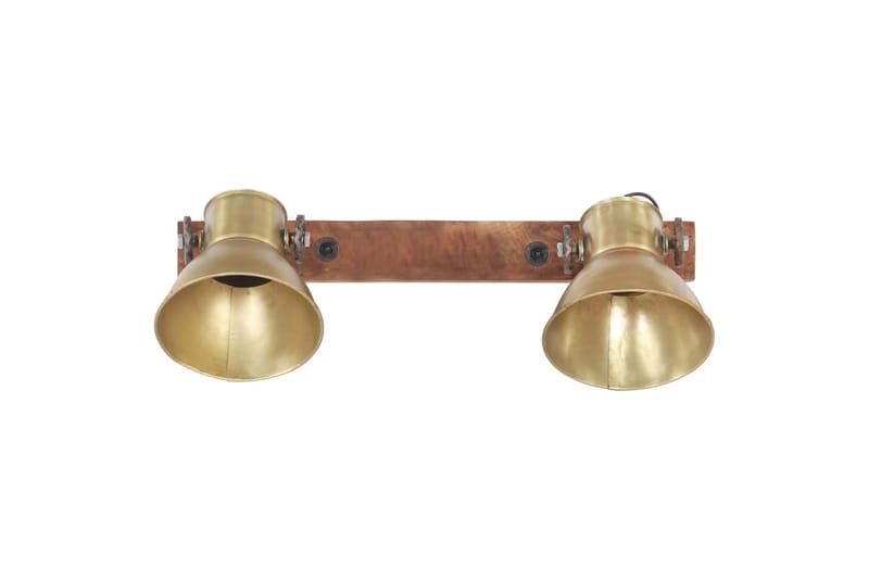 Industriel Væglampe 45X25 cm E27 Messingfarvet - Belysning - Lamper & indendørsbelysning - Væglampe