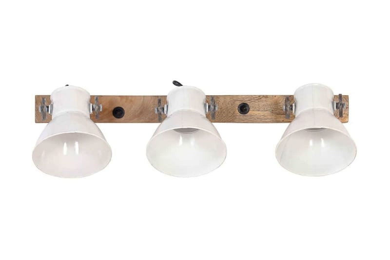 Industriel Væglampe 65X25 cm E27 Hvid - Hvid - Sengelampe væg - Soveværelse lampe - Væglampe - Vægarmatur