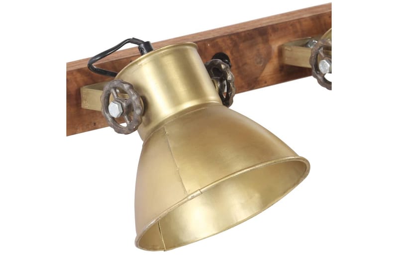 Industriel Væglampe 65X25 cm E27 Messingfarvet - Sengelampe væg - Soveværelse lampe - Væglampe - Vægarmatur