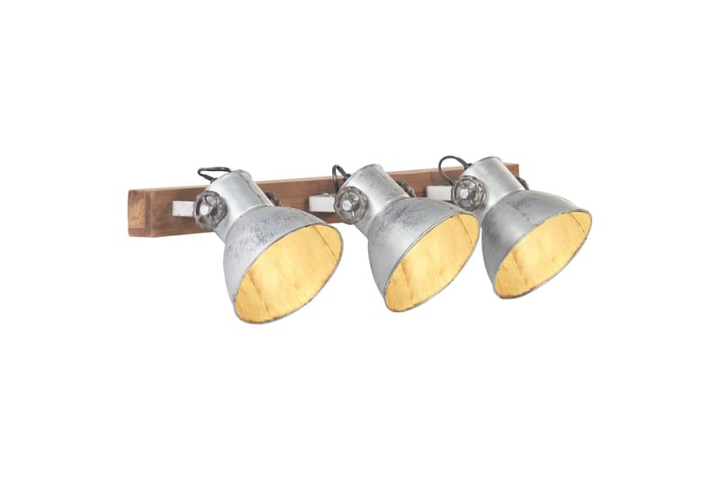 Industriel Væglampe 65X25 cm E27 Sølvfarvet - Sølv - Belysning - Lamper & indendørsbelysning - Væglampe