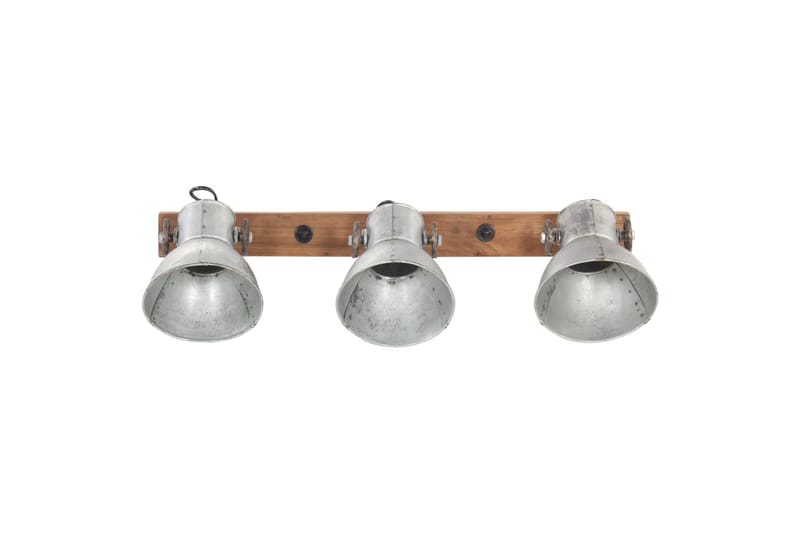 Industriel Væglampe 65X25 cm E27 Sølvfarvet - Sølv - Belysning - Lamper & indendørsbelysning - Væglampe