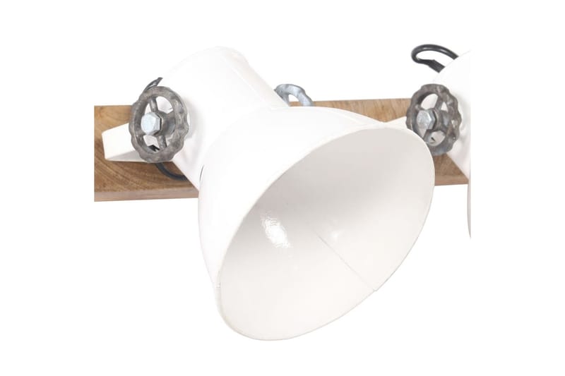 Industriel Væglampe 90X25 cm E27 Hvid - Hvid - Sengelampe væg - Soveværelse lampe - Væglampe - Vægarmatur