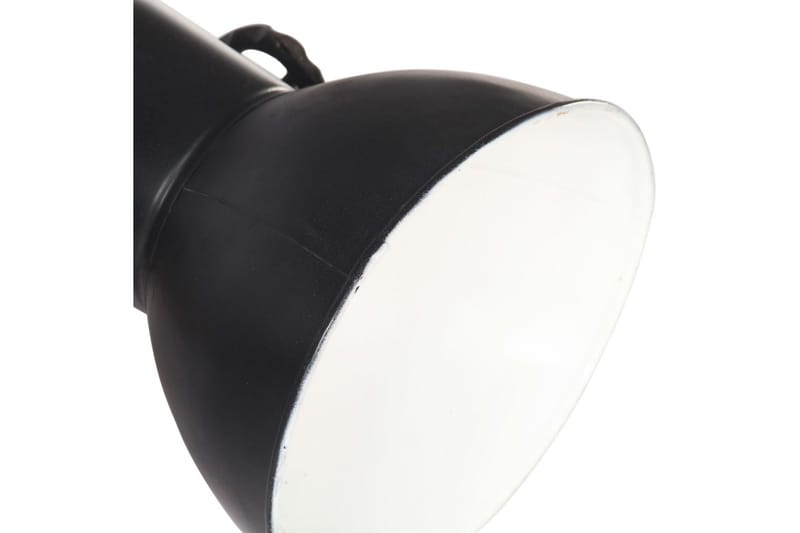 Industriel Væglampe 90X25 cm E27 Mat Sort - Sort - Belysning - Lamper & indendørsbelysning - Væglampe