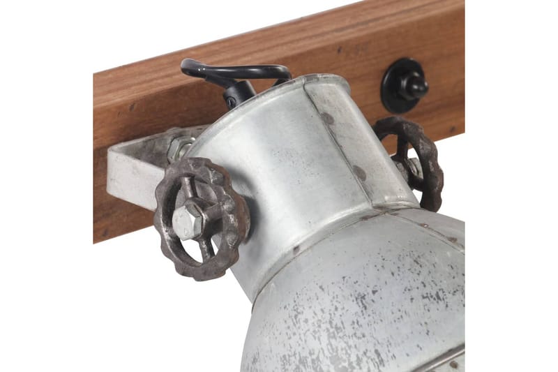 Industriel Væglampe 90X25 cm E27 Sølvfarvet - Sølv - Belysning - Lamper & indendørsbelysning - Væglampe