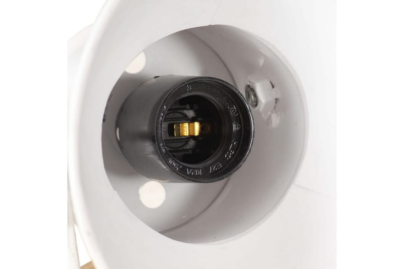 Industrielle Væg-/Loftlamper 2 Stk. 20X25 cm E27 Hvid - Hvid - Belysning - Lamper & indendørsbelysning - Væglampe
