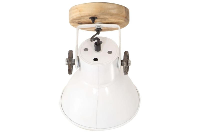 Industrielle Væg-/Loftlamper 2 Stk. 20X25 cm E27 Hvid - Hvid - Belysning - Lamper & indendørsbelysning - Væglampe